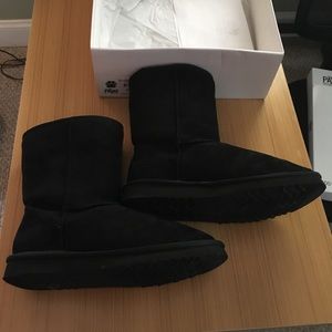 Pawj Black Boots size 8